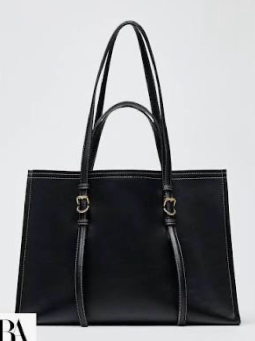 Zara  Black Women's Tote Bag